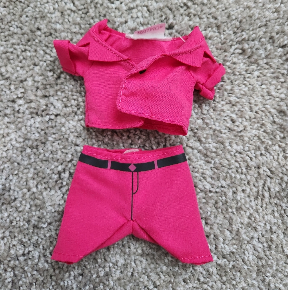 NWOT Disney Nuimos Hot Pink Outfit